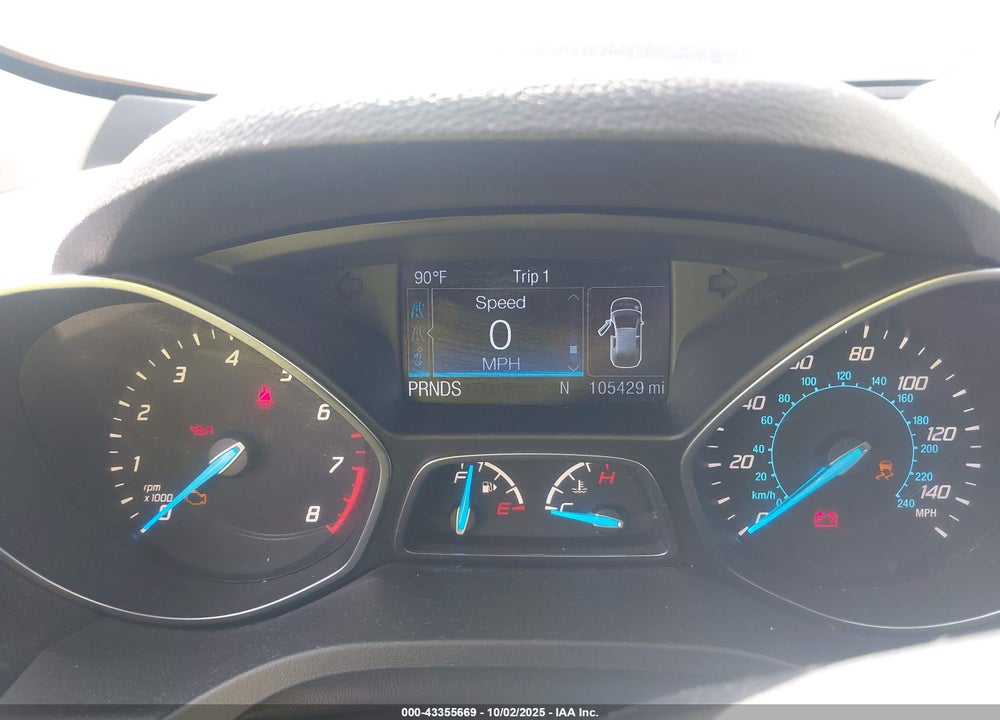2015 FORD ESCAPE VIN: 1FMCU9G92FUA16062