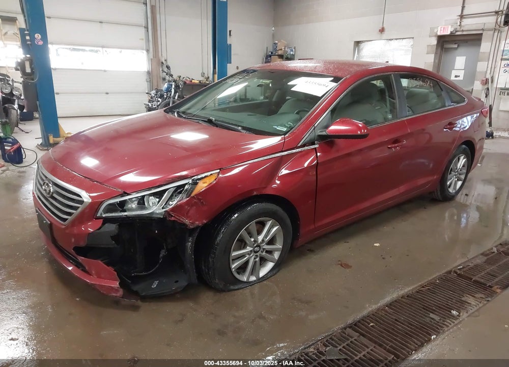 2016 HYUNDAI SONATA SE VIN: 5NPE24AF9GH303642