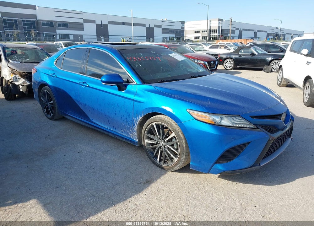2018 TOYOTA CAMRY XSE V6 VIN: 4T1BZ1HK6JU019569