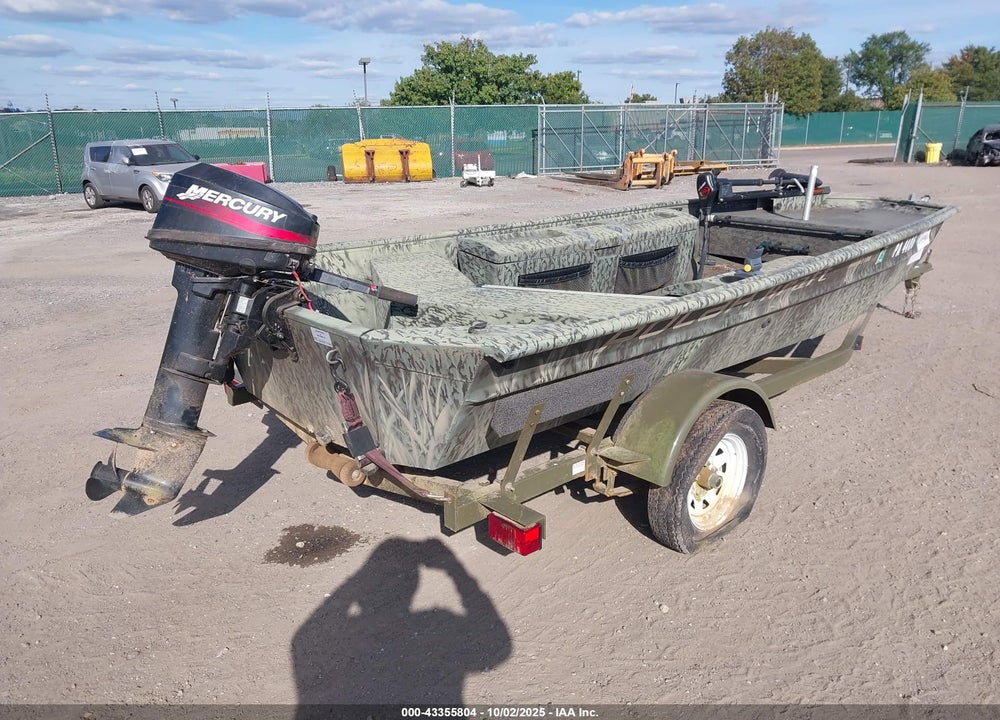 2002 UNDEFINED 159 BOAT VIN: PLR27522H102
