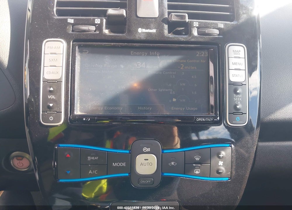 2016 NISSAN LEAF VIN: 1N4BZ0CP1GC302967