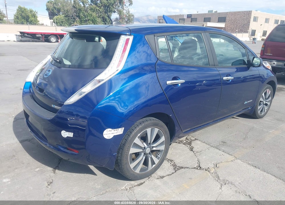 2016 NISSAN LEAF VIN: 1N4BZ0CP1GC302967