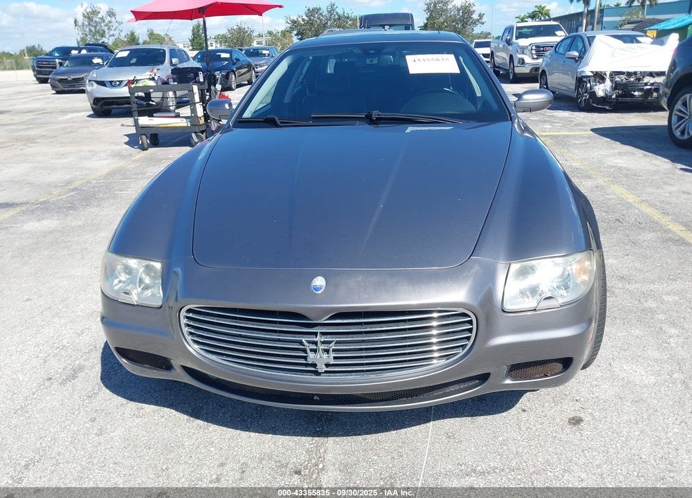 2005 MASERATI QUATTROPORTE VIN: ZAMCE39A450017902