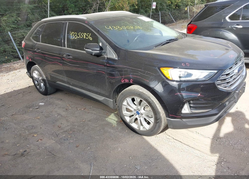2019 FORD EDGE TITANIUM VIN: 2FMPK3K96KBB34546
