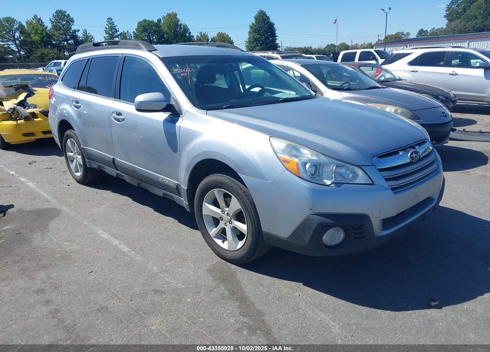 2013 SUBARU OUTBACK 2.5I PREMIUM VIN: 4S4BRBCC5D3324075
