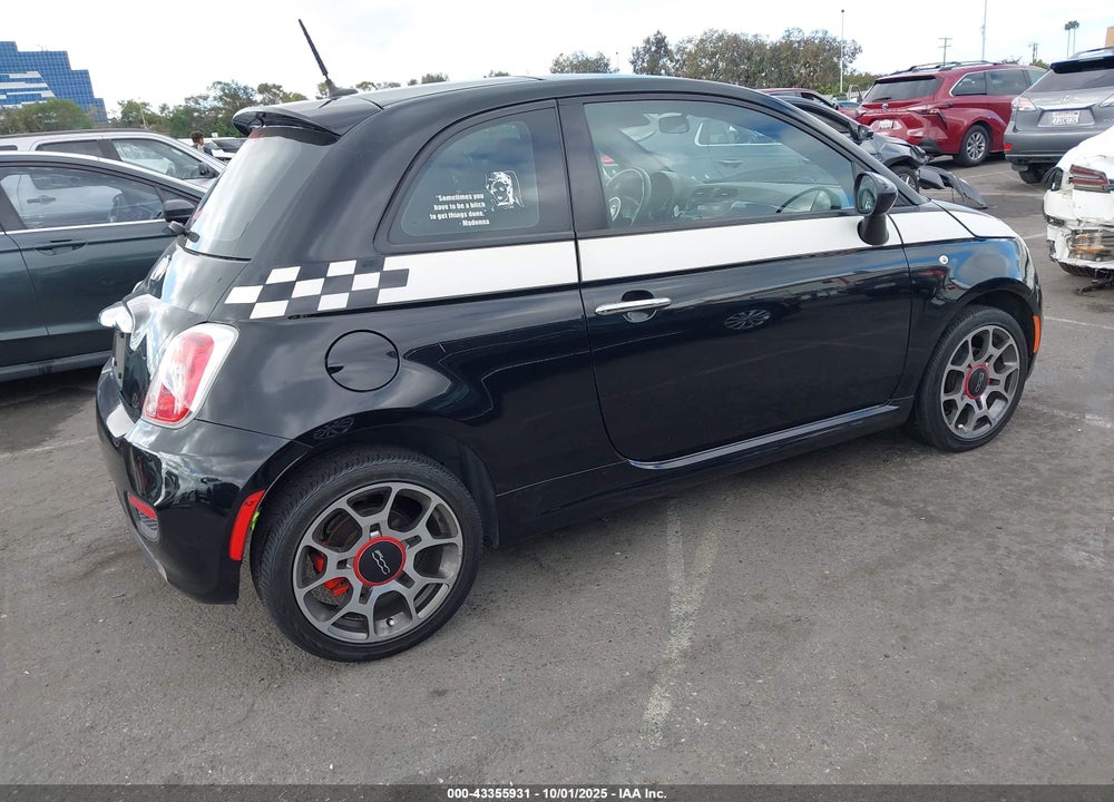 2015 FIAT 500 VIN: 3C3CFFBR0FT647685