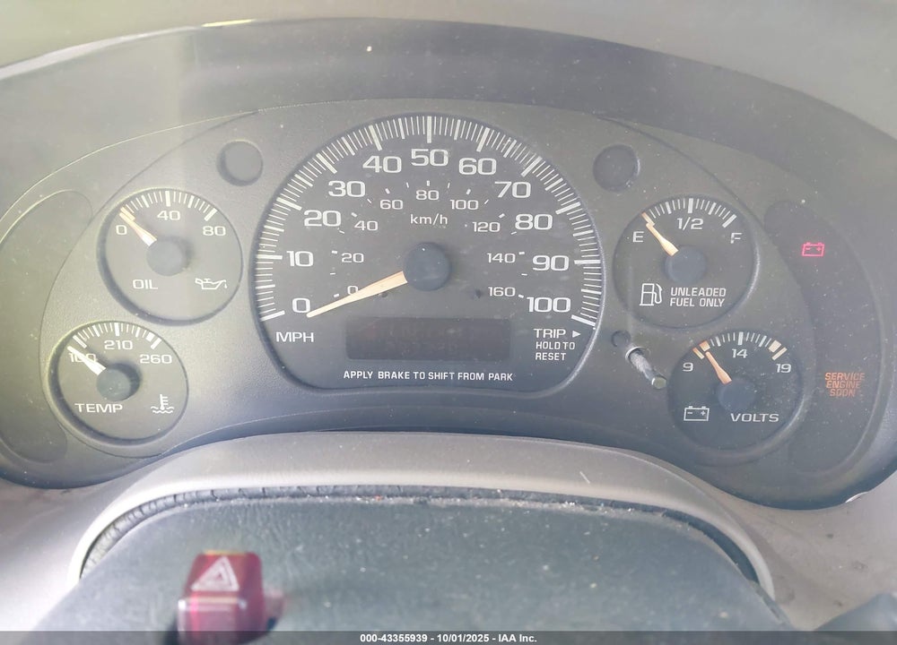 2003 GMC SAFARI STANDARD VIN: 1GTDM19X63B510650