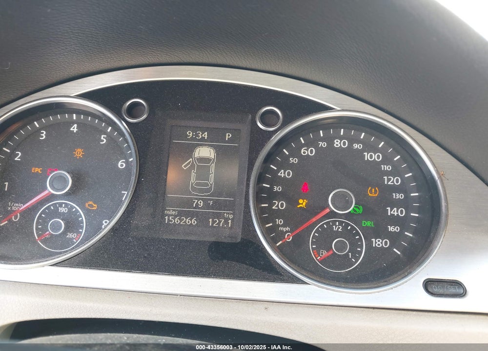 2009 VOLKSWAGEN CC VIN: WVWHL73CX9E548211