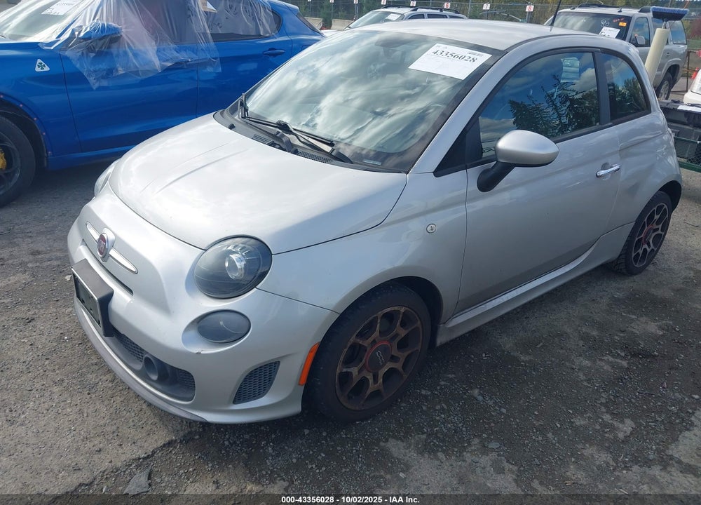 2013 FIAT 500 TURBO VIN: 3C3CFFHH0DT673179