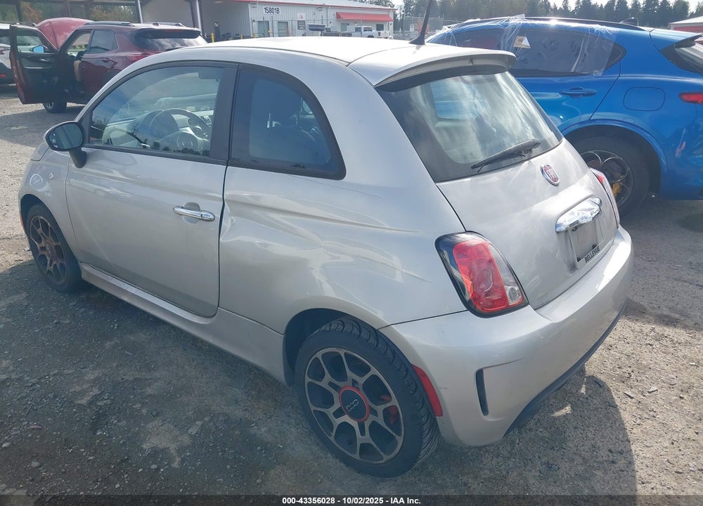 2013 FIAT 500 TURBO VIN: 3C3CFFHH0DT673179