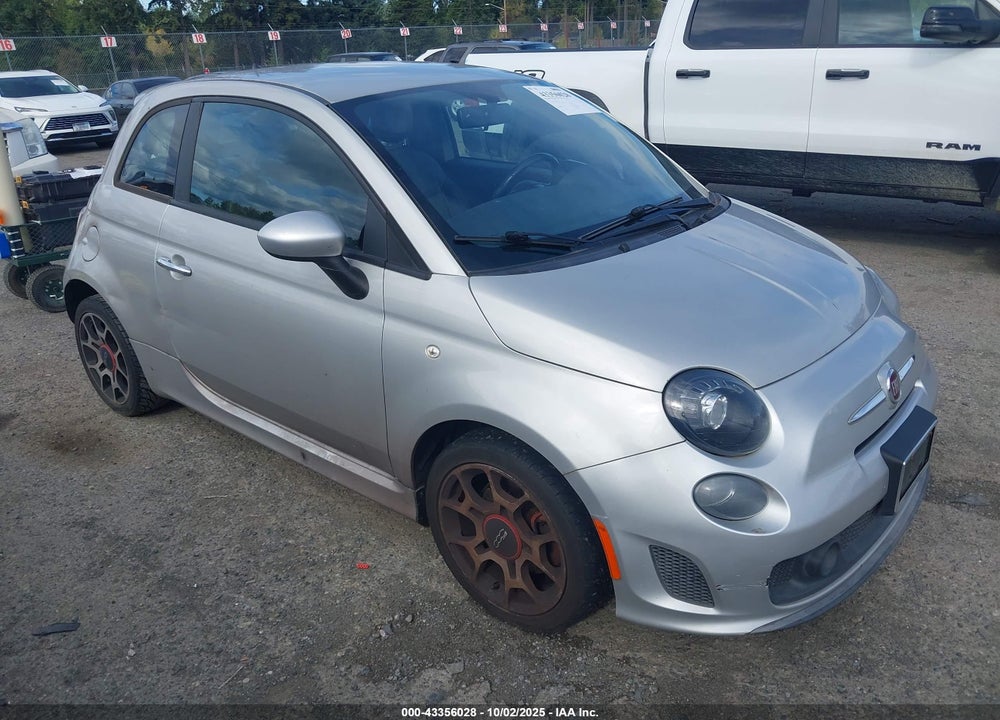 2013 FIAT 500 TURBO VIN: 3C3CFFHH0DT673179