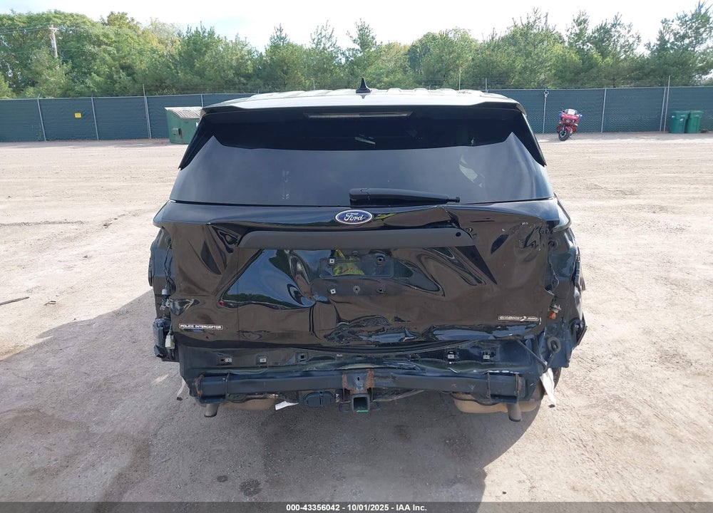 2020 FORD POLICE INTERCEPTOR UTILITY VIN: 1FM5K8AC8LGC93838