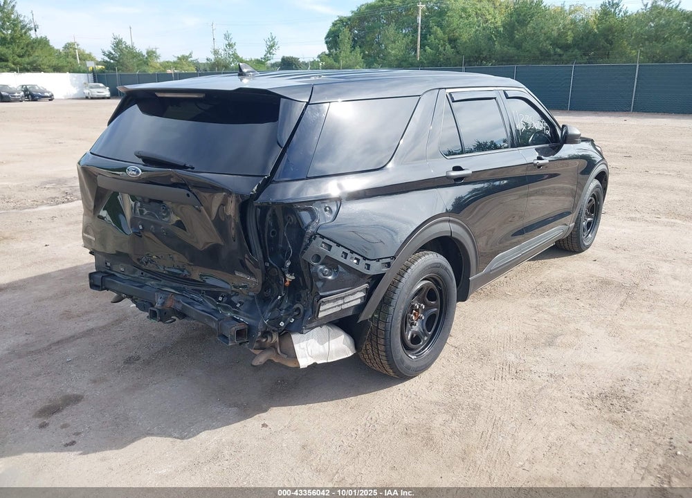 2020 FORD POLICE INTERCEPTOR UTILITY VIN: 1FM5K8AC8LGC93838