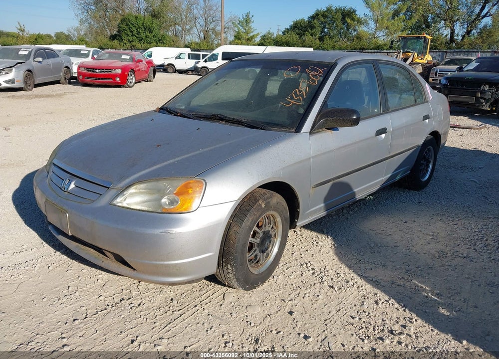 2003 HONDA CIVIC DX VIN: 2HGES16133H588774