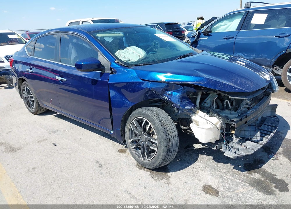 2016 NISSAN SENTRA S VIN: 3N1AB7AP6GY246234