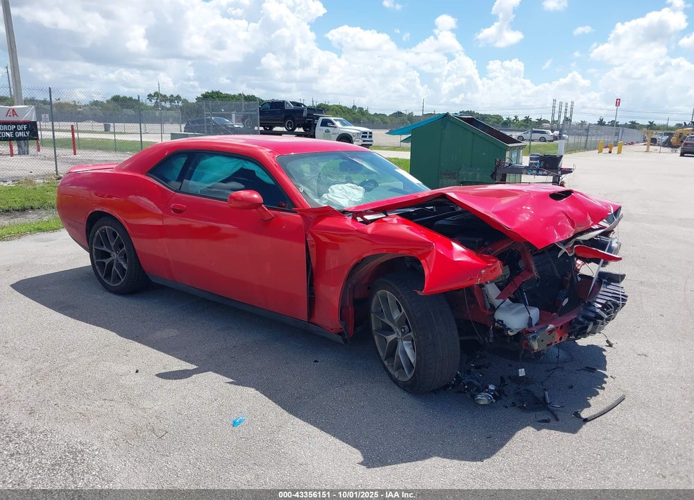 2022 DODGE CHALLENGER GT VIN: 2C3CDZJG0NH249519