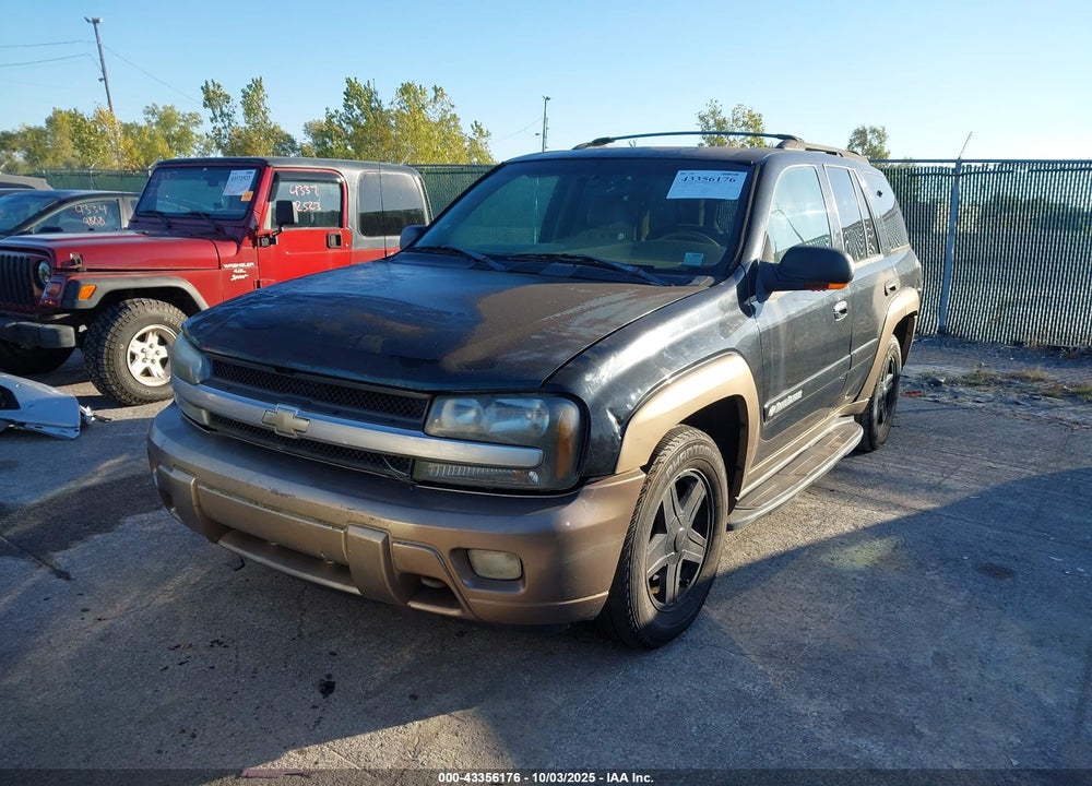 2002 CHEVROLET TRAILBLAZER LTZ VIN: 1GNDT13S922352309