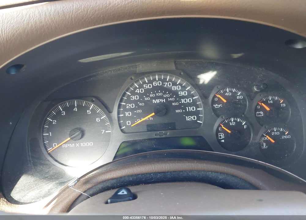 2002 CHEVROLET TRAILBLAZER LTZ VIN: 1GNDT13S922352309