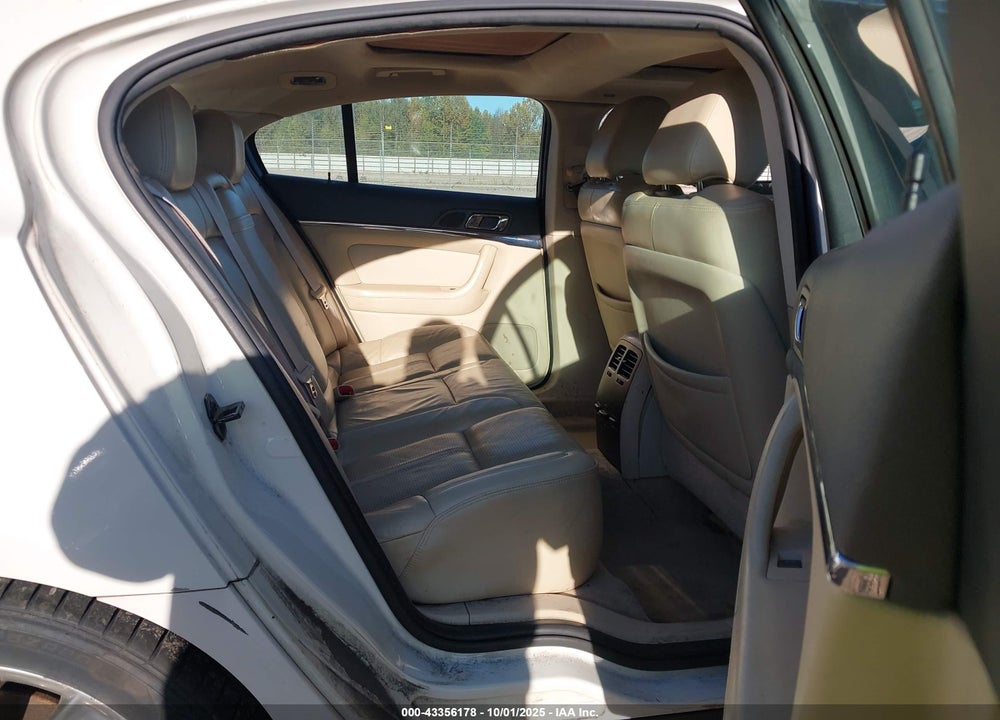 2009 LINCOLN MKS VIN: 1LNHM93RX9G619419