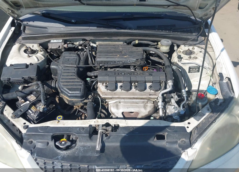 2005 HONDA CIVIC LX VIN: 1HGEM22555L039804