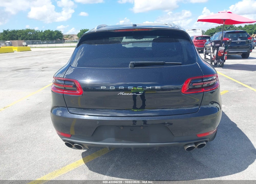 2015 PORSCHE MACAN VIN: WP1AB2A58FLB54370