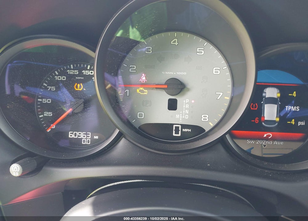 2015 PORSCHE MACAN VIN: WP1AB2A58FLB54370