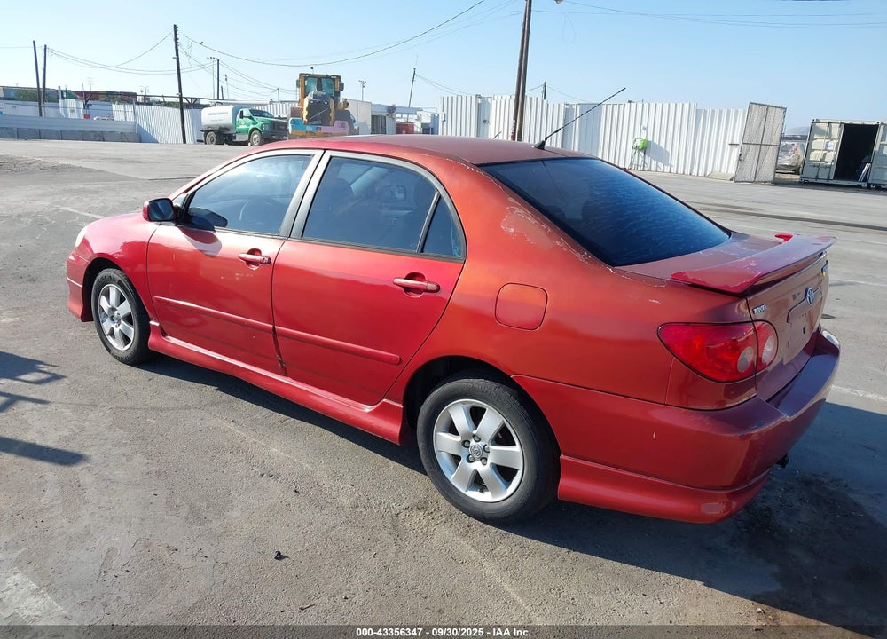 2005 TOYOTA COROLLA S VIN: 2T1BR32E65C414728