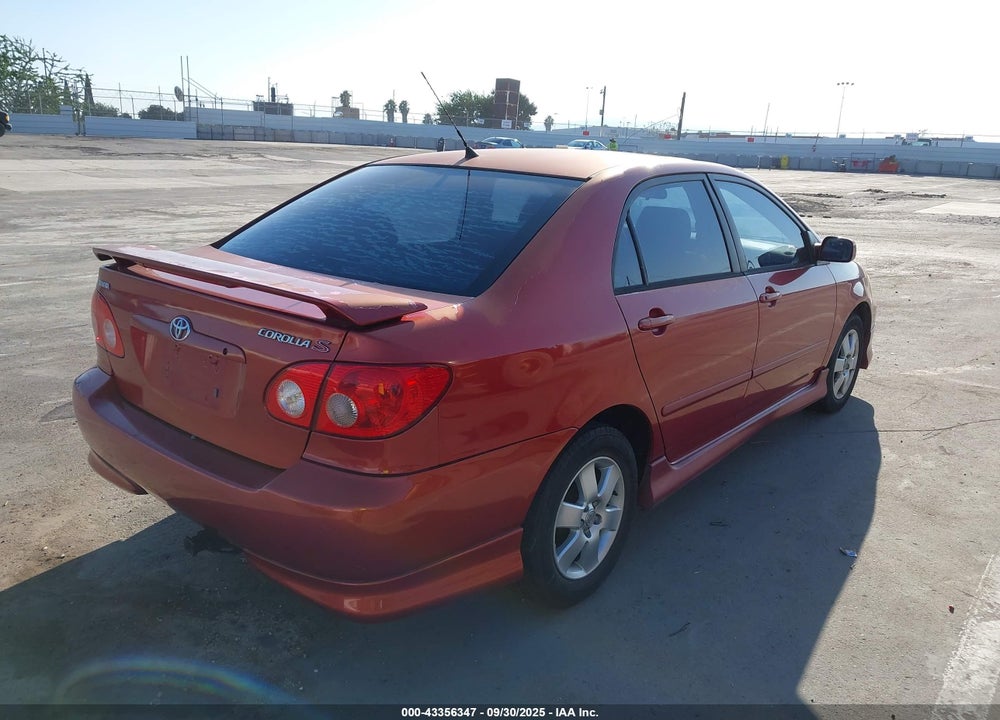 2005 TOYOTA COROLLA S VIN: 2T1BR32E65C414728