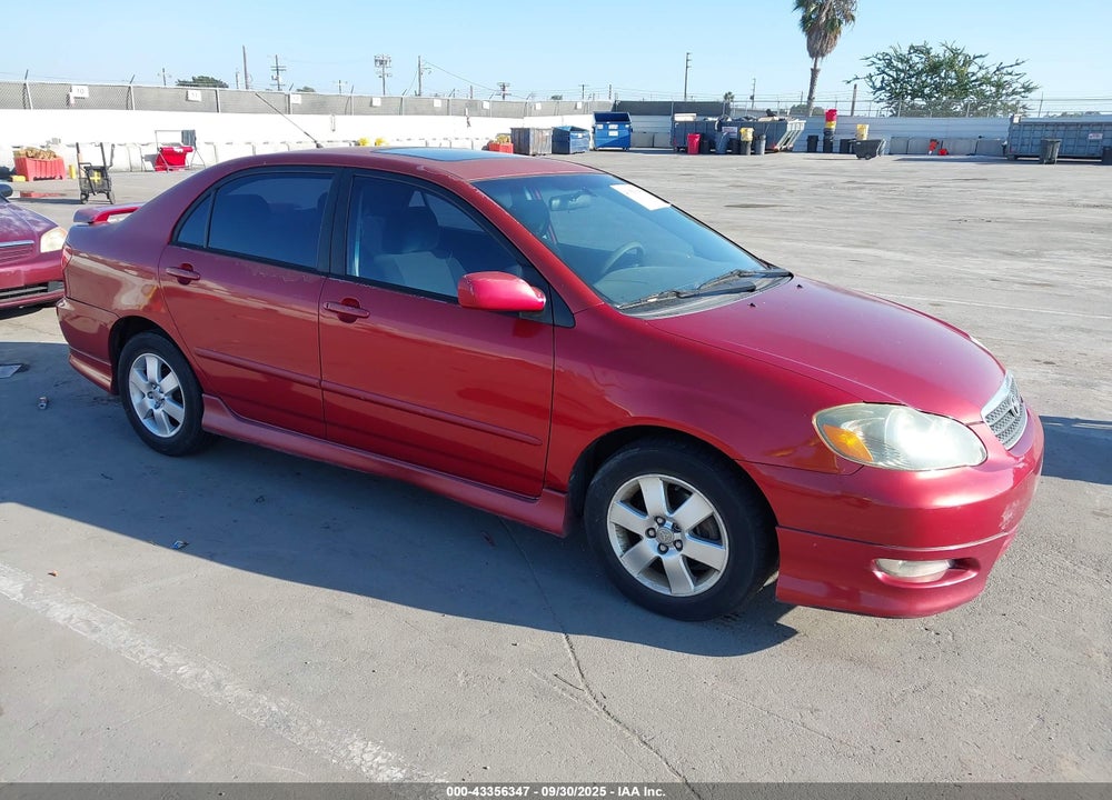 2005 TOYOTA COROLLA S VIN: 2T1BR32E65C414728