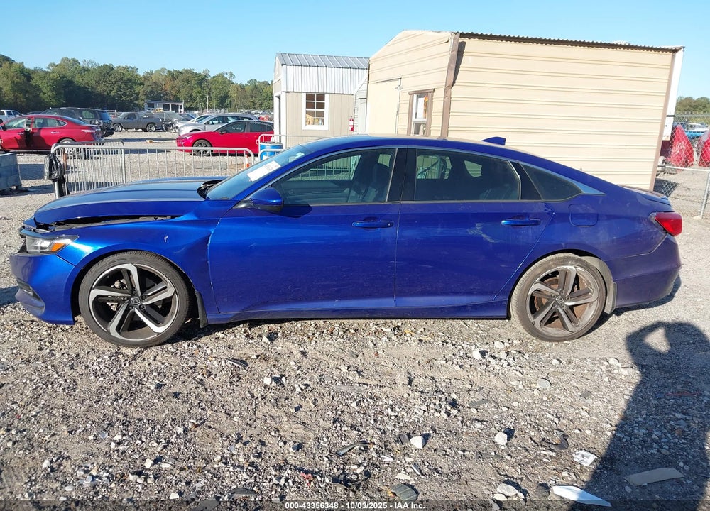 2019 HONDA ACCORD SPORT VIN: 1HGCV1F32KA015538