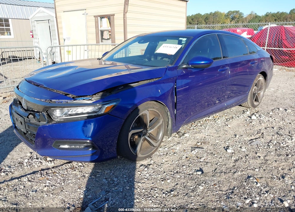 2019 HONDA ACCORD SPORT VIN: 1HGCV1F32KA015538