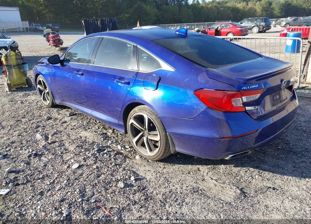 2019 HONDA ACCORD SPORT VIN: 1HGCV1F32KA015538