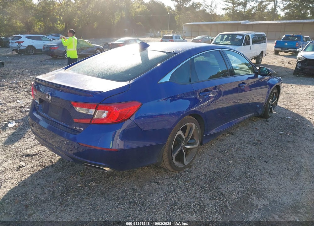 2019 HONDA ACCORD SPORT VIN: 1HGCV1F32KA015538