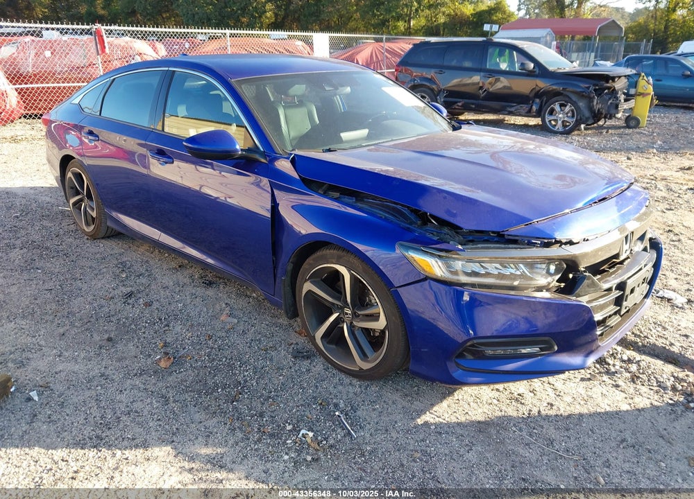 2019 HONDA ACCORD SPORT VIN: 1HGCV1F32KA015538