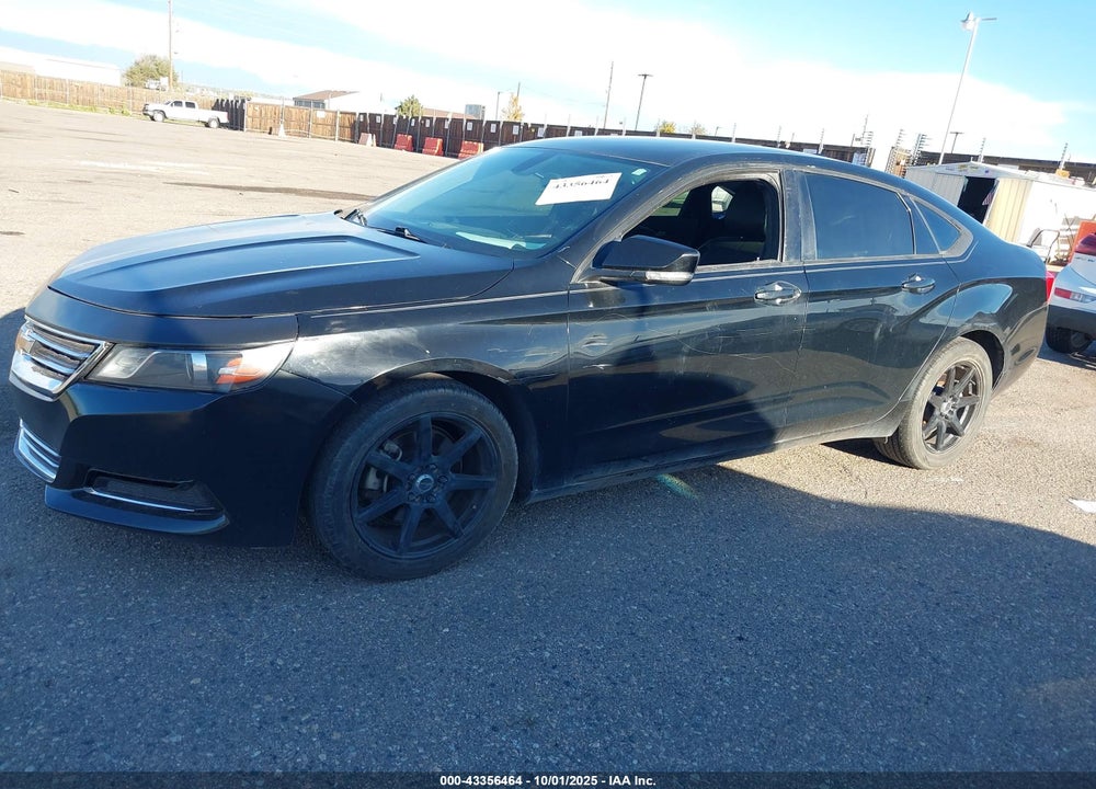 2016 CHEVROLET IMPALA 2LT VIN: 2G1115S33G9120924