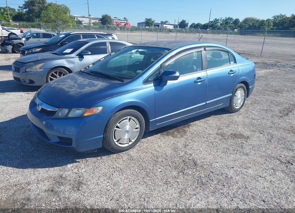 2009 HONDA CIVIC HYBRID VIN: JHMFA36259S001274