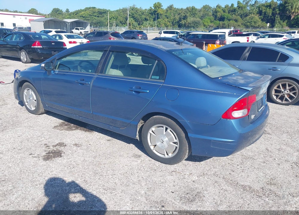 2009 HONDA CIVIC HYBRID VIN: JHMFA36259S001274
