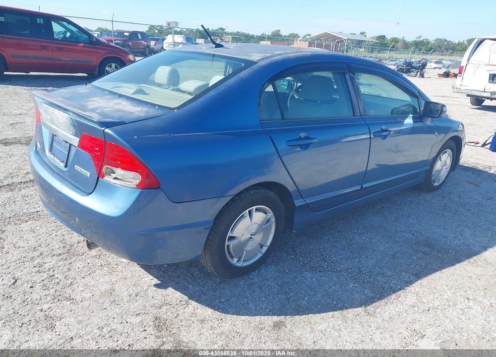 2009 HONDA CIVIC HYBRID VIN: JHMFA36259S001274