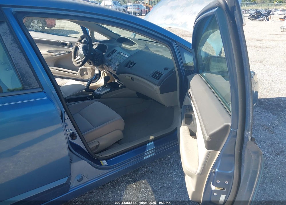 2009 HONDA CIVIC HYBRID VIN: JHMFA36259S001274