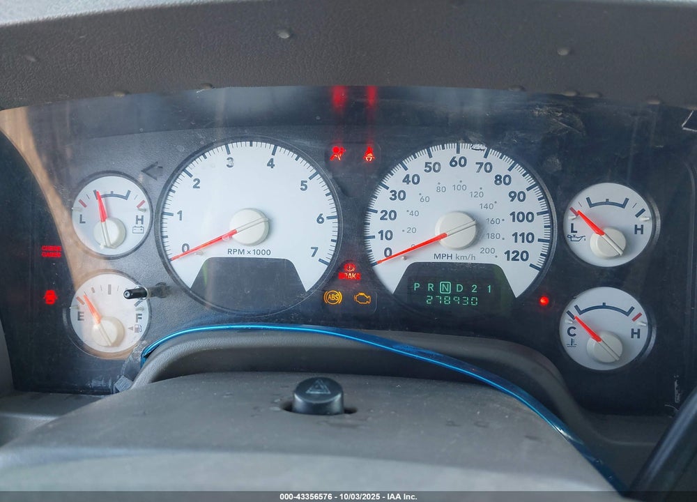 2006 DODGE RAM 1500 VIN: 1D3HA18206J179422