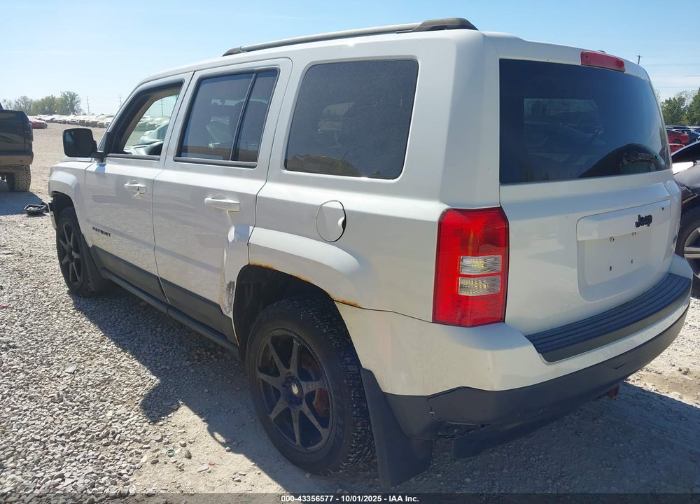 2015 JEEP PATRIOT VIN: 1C4NJPFB8FD160455