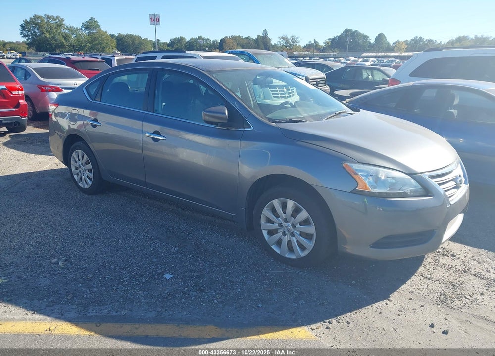 2015 NISSAN SENTRA S VIN: 3N1AB7AP6FY274856