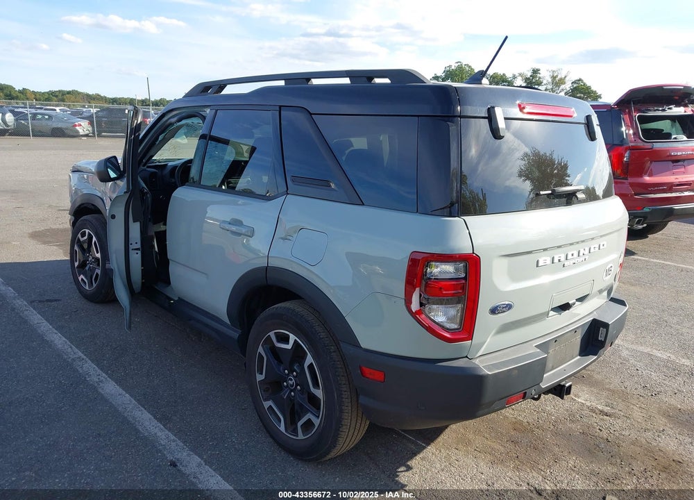 2022 FORD BRONCO SPORT OUTER BANKS VIN: 3FMCR9C67NRD09300