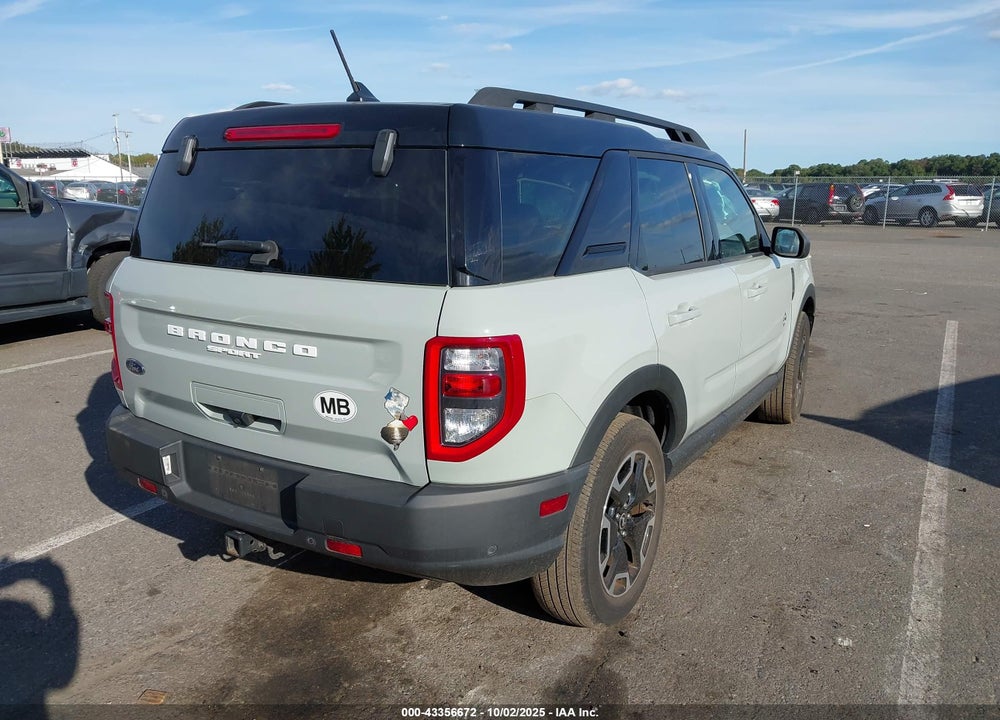 2022 FORD BRONCO SPORT OUTER BANKS VIN: 3FMCR9C67NRD09300