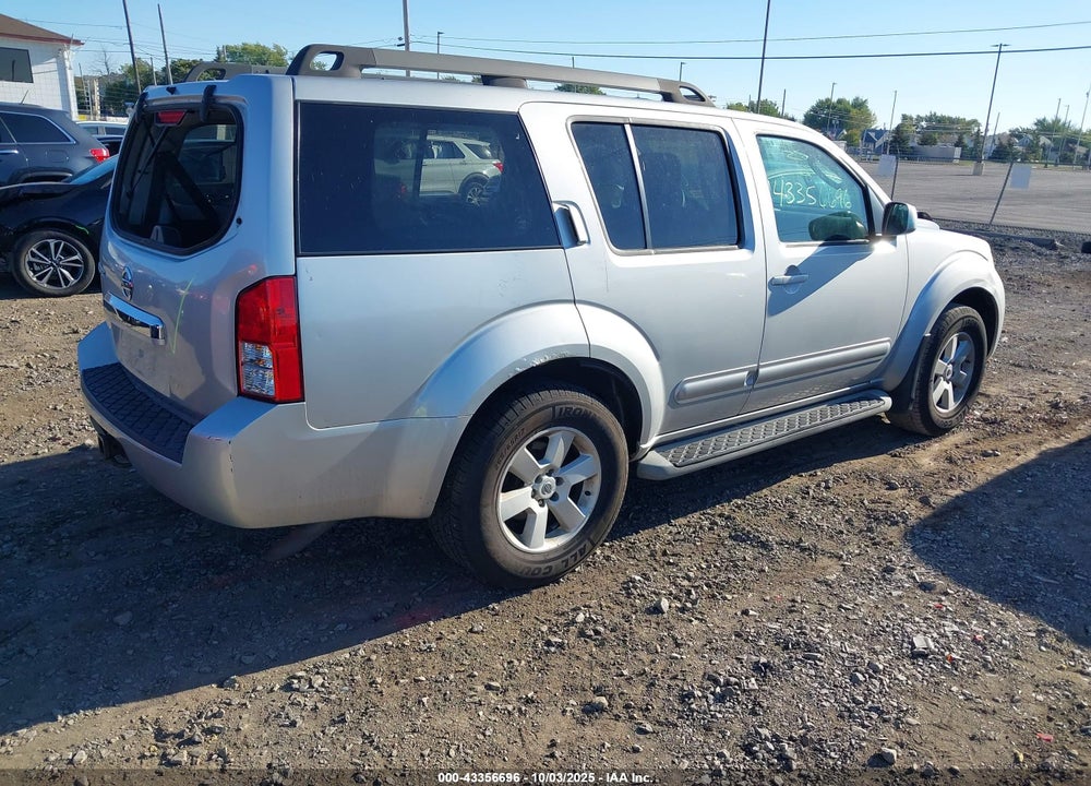 2011 NISSAN PATHFINDER VIN: 5N1AR1NB2BC616869