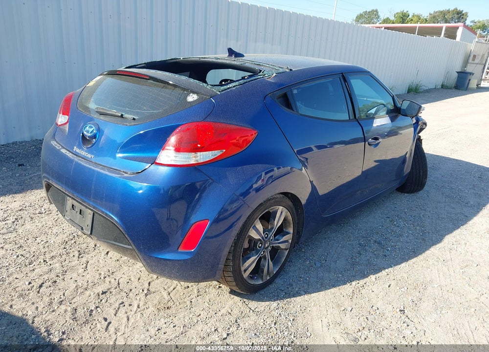 2017 HYUNDAI VELOSTER VIN: KMHTC6AD8HU320272