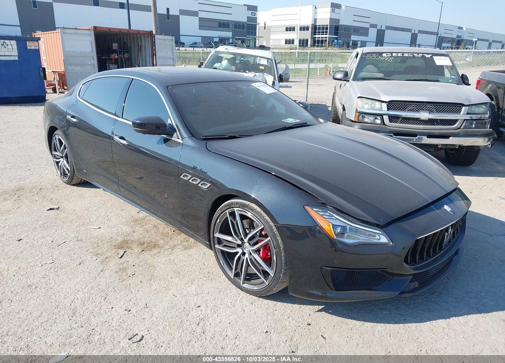 2022 MASERATI QUATTROPORTE MODENA VIN: ZAM56YPM0NX406978