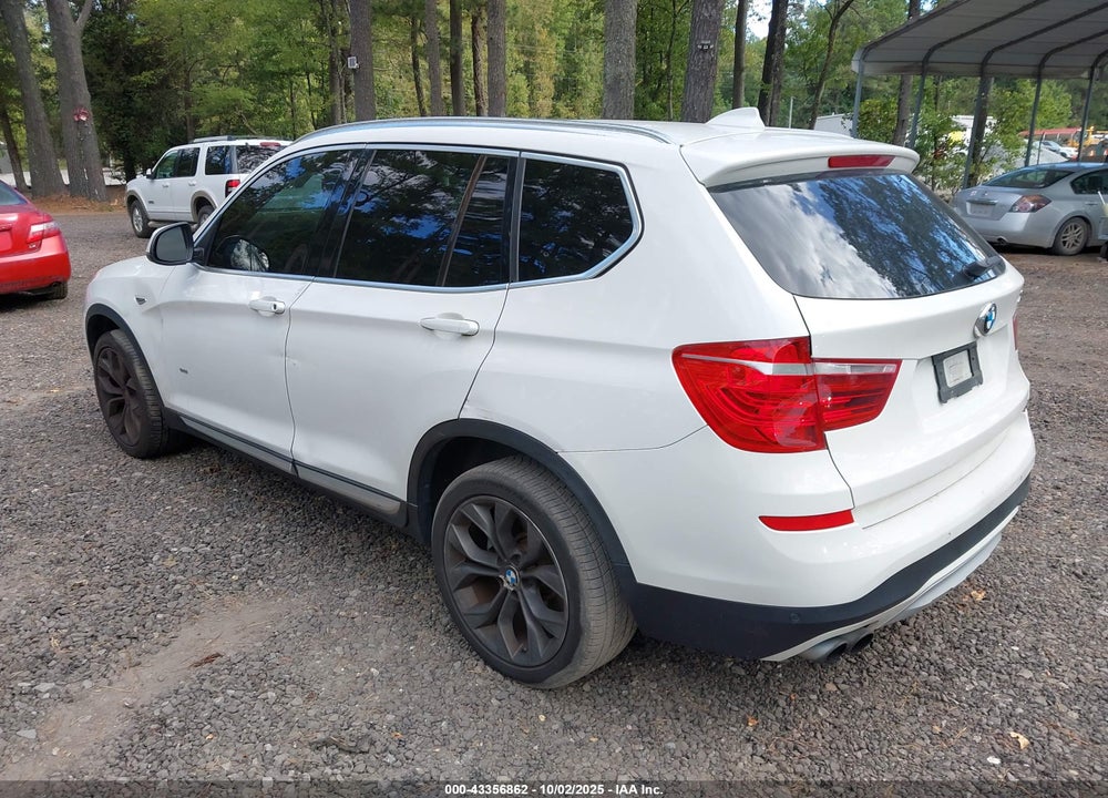 2015 BMW X3 VIN: 5UXWX9C55F0D53720