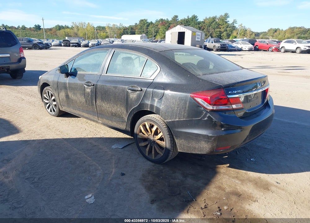 2015 HONDA CIVIC VIN: 2HGFB2F91FH504049