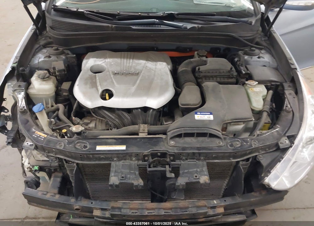 2013 HYUNDAI SONATA HYBRID VIN: KMHEC4A49DA071277